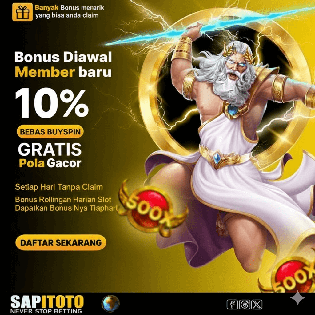 SSAPITOTO : Pusat Taruhan Toto Togel 4D Dan Situs Toto Slot Gacor Gampang Menang image 1